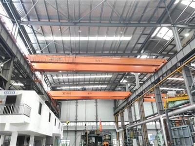 Crane superior de doble viga doble de alta resistencia de 16 toneladas para levantamiento industrial