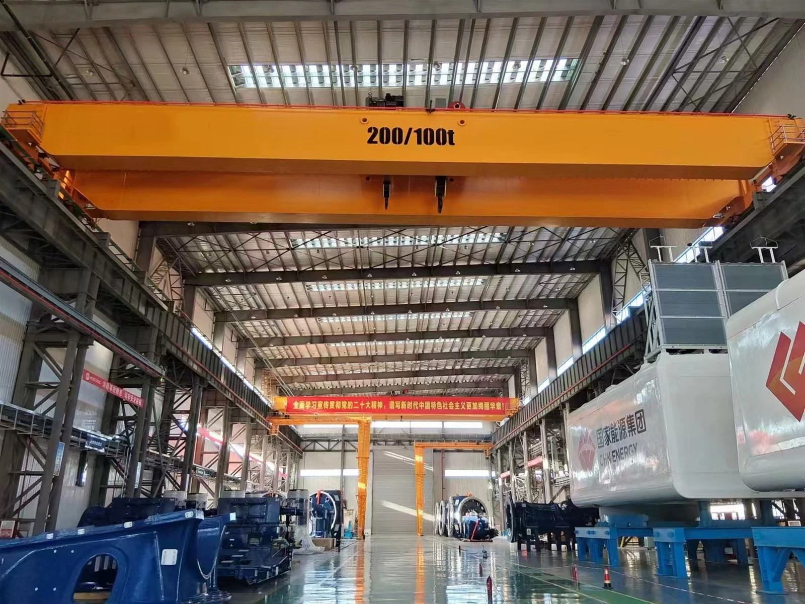 Double Beam Hook Overhead Crane 16 Ton Double Beam Hook Overhead Crane 16 Ton